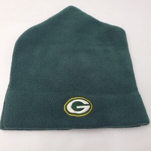 Vintage Green Bay Packers Hat Beanie Drew Pearson Green NFL Fleece Winter Men